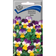 Фиалка рогатая Дама