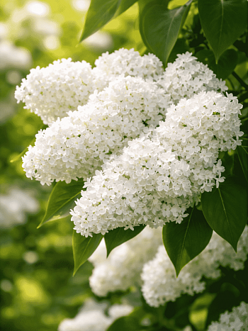 Сирень обыкновенная Иней