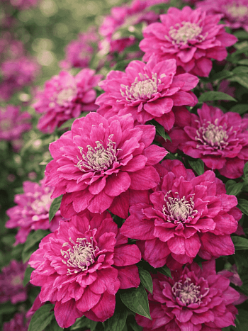 Клематис  Hot Kisses