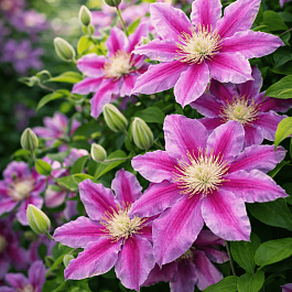 Клематис Tudor