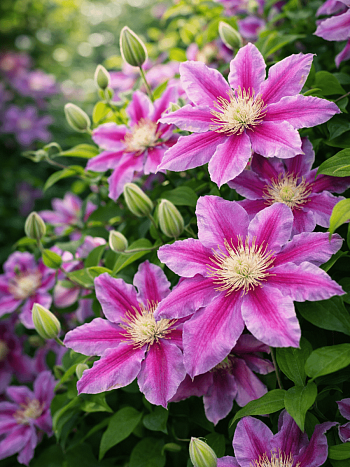 Клематис Tudor