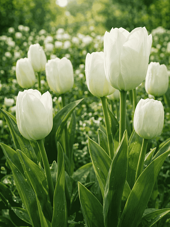 Тюльпан Weisse Berliner