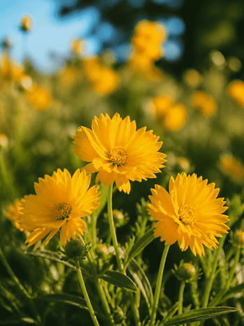 Кореопсис Early Sun Yellow Double