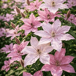 Клематис гибридный Hagley Hybrid