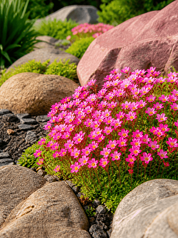  Камнеломка Арендса Rosea