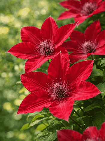 Клематис гибридный Perida