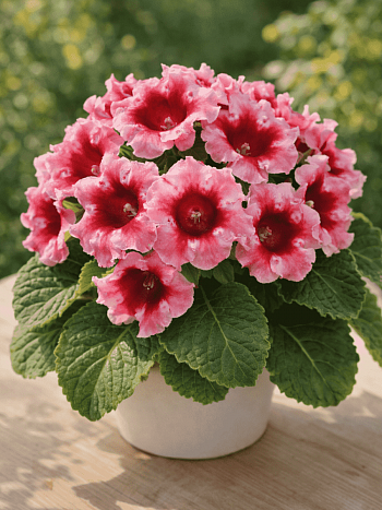 Глоксиния Avanti Peach Rose