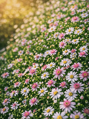 Астра бокоцветная Horizontalis