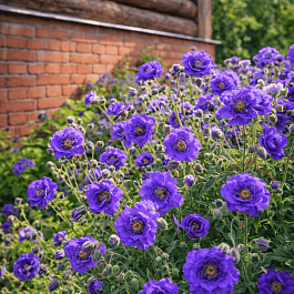 Герань гималайская Plenum