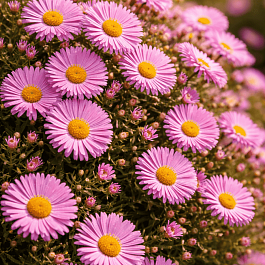 Астра кустарниковая Pink Beauty
