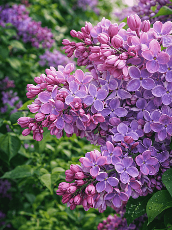 Сирень обыкновенная Оля