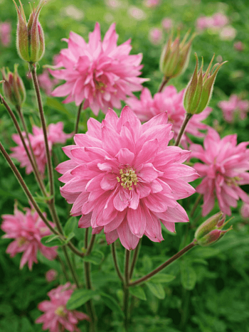 Аквилегия обыкновенная Barlow Pink