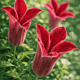 Клематис гибридный Sir Trevor Lawrence