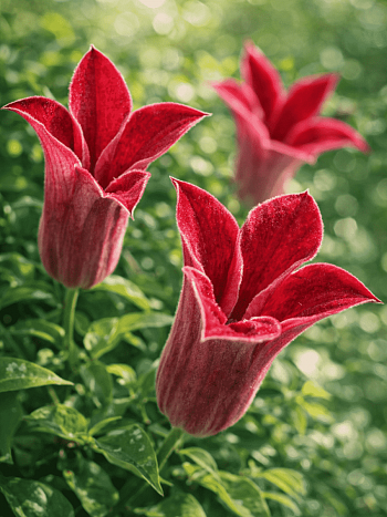 Клематис гибридный Sir Trevor Lawrence