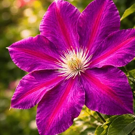 Клематис гибридный Grunwald