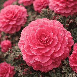 Бегония клубневая Mocca Pink Shades