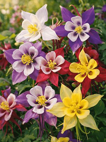 Аквилегия гибридная McKana Hybrids