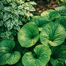 Бруннера крупнолистная Looking Glass