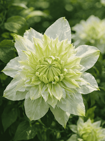 Клематис Alba Plena