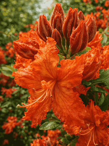 Азалия крупноцветковая Gibraltar