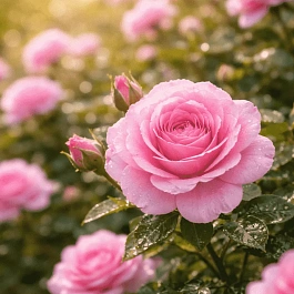 Роза Флорибунда Bonica