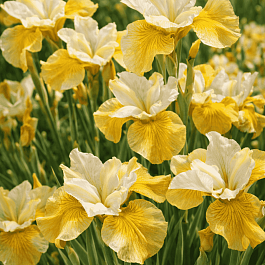 Ирис сибирский White Amber