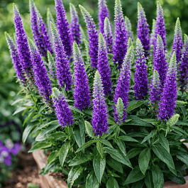 Вероника колосистая Ulster Dwarf Blue