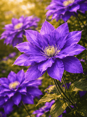 Клематис гибридный Floral Dance