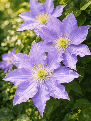 Клематис Thyrislund