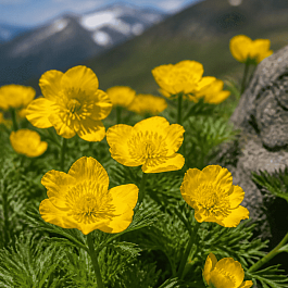 Купальница карликовая