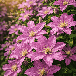 Клематис гибридный Danuta