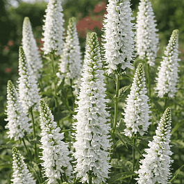 Вероника колосистая Melanie White