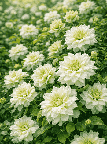 Клематис гибридный Duchess of Edinburgh