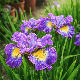 Ирис сибирский How Audacious