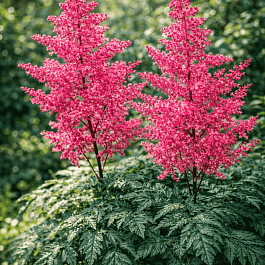 Астильба кудрявая Moulin Rouge