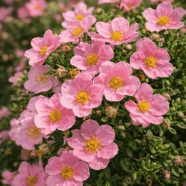 Лапчатка кустарниковая Pink Queen