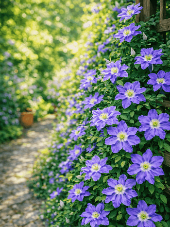 Клематис Stefan Franczak