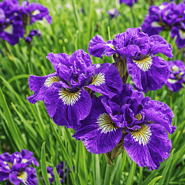 Ирис сибирский Double Standard