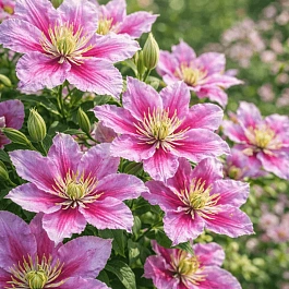 Клематис гибридный Piilu