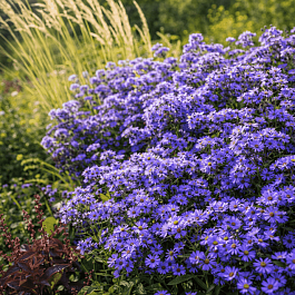 Астра сердцелистная Little Carlow