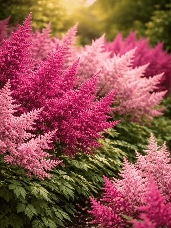 Астильба Арендса Bunter Zauber