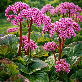 Бадан сердцелистный Rotblum