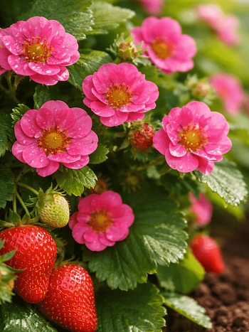 Земляника Summer Breeze pink
