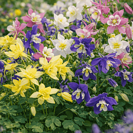 Аквилегия вееровидная Spring Magic Mix