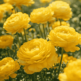 Лютик Азиатский  Yellow