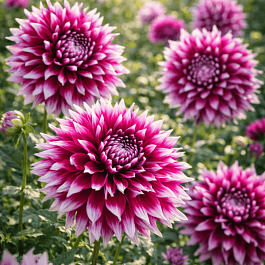 Георгина Alauna Clair Obscure