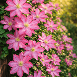 Клематис Asao