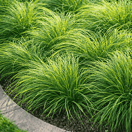 Осока власовидная Amazon Mist