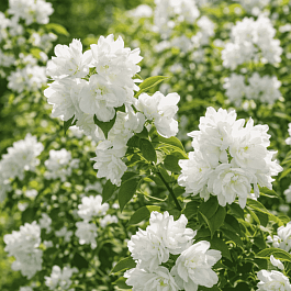 Чубушник венечный Pompon