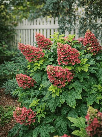 Гортензия дуболистная Burgundy